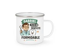 quotedazur - Mug Humour Gabriel, Un Dentiste Formidable Et Dévoué Idée Cadeau Tasse Unique Pour Homme Passionné