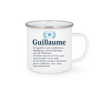quotedazur - Mug Humour Guillaume : Intelligence, Forme Physique, Humour... Un Prénom Inoubliable, Synonyme De Dieu. - Idée Cadeau Originale Tasse Personnalisée Pour Homme Unique