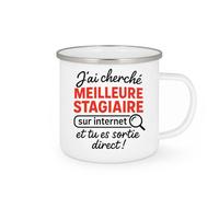 quotedazur - Mug Humour J'ai Cherché La Meilleure Stagiaire Sur Internet Et Tu Es Sortie Direct Cadeau Tasse Idéale Pour De Toutes Les Équipes