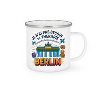 quotedazur - Mug Humour Je N'ai Pas Besoin De Thérapie J'ai Juste D'aller À Berlin Idée Cadeau Départ Déménagement