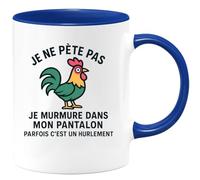 quotedazur - Mug Humour Je Ne Pète Pas Murmure Dans Mon Pantalon Idée Cadeau Homme Pour Une Tasse Originale