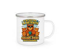 quotedazur - Mug Humour Je Ne Suis Pas À La Retraite Grand-Père Professionnel Adam Léo Léa Alice Louise Cadeau Parfait Tasse Personnalisé Prénom Famille