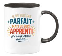quotedazur - Mug Humour Je Ne Suis Pas Parfait, Mais Apprenti, C’est Presque Pareil Cadeau Original Pour Tasse Humoristique Et Motivante