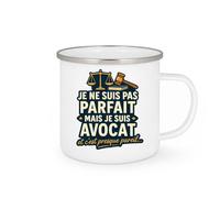 quotedazur - Mug Humour Je Ne Suis Pas Parfait, Mais Avocat, Un Cadeau Presque Original Pour Tasse Design Et Humoristique