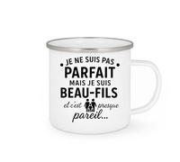 quotedazur - Mug Humour Je Ne Suis Pas Parfait Mais Beau-fils, C'est Presque Pareil Idée Cadeau Originale Avec Tasse Unique Pour Fier Et Humoristique