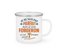 quotedazur - Mug Humour Je Ne Suis Pas Parfait, Mais En Tant Que Forgeron, C’est Presque Pareil. Cadeau Original Pour Tasse Unique Et Personnalisée