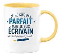 quotedazur - Mug Humour Je Ne Suis Pas Parfait, Mais Je Suis Écrivain - Un Cadeau Tasse Parfait - Idée Cadeau Originale Pour Écrivain Tasse Unique Anniversaire