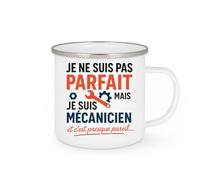 quotedazur - Mug Humour Je Ne Suis Pas Parfait, Mais Mécanicien, C’est Presque Pareil. Cadeau Original Pour Tasse Personnalisée Humoristique