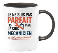 quotedazur - Mug Humour Je Ne Suis Pas Parfait, Mais Mécanicien, C’est Presque Pareil. Cadeau Original Pour Tasse Personnalisée Humoristique