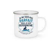 quotedazur - Mug Humour Je Ne Suis Pas Parfait, Mais Ostéopathe, C'est Presque Pareil. - Cadeau Unique Pour Ostéopathe - Tasse Originale Et Drôle