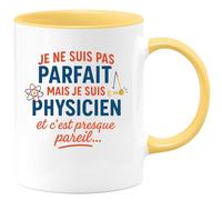 quotedazur - Mug Humour Je Ne Suis Pas Parfait, Mais Physicien, Et C’est Presque Pareil Cadeau Original Pour Tasse Unique Amusante
