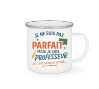 quotedazur - Mug Humour Je Ne Suis Pas Parfait, Mais Professeur, C'est Presque Pareil Idée Cadeau Original Pour Tasse Et Fierté Au Bureau