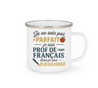 quotedazur - Mug Humour Je Ne Suis Pas Parfait, Prof De Français, Donc Plus-que-parfait Idée Cadeau Originale Tasse Pour Profs