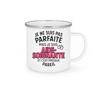 quotedazur - Mug Humour Je Ne Suis Pas Parfaite, Mais Aide-soignante, Et C'est Presque Pareil Cadeau Parfait Tasse Pour