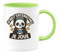 quotedazur - Mug Humour Je Ne T'entends Pas Joue Idée Cadeau Originale Tasse Gamer Pour Lui
