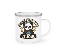 quotedazur - Mug Humour Je Ne T'entends Pas Joue Idée Cadeau Originale Tasse Gamer Pour Lui
