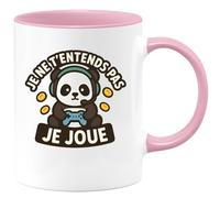 quotedazur - Mug Humour Je Ne T'entends Pas Joue Idée Cadeau Originale Tasse Gamer Pour Lui
