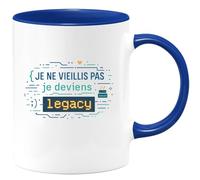 quotedazur - Mug Humour Je ne vieillis pas, je deviens legacy - Cadeau Développeur informatique Anniversaire Homme