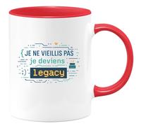 quotedazur - Mug Humour Je ne vieillis pas, je deviens legacy - Cadeau Développeur informatique Anniversaire Homme