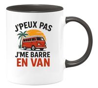 quotedazur - Mug Humour Je Peux Pas, Je Pars En Van - Tasse Fun Et Originale Pour Aventuriers - Idée Cadeau Originale Tasse Pour Passionnés D'aventure En Van