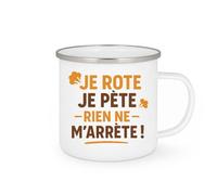 quotedazur - Mug Humour Je Rote Et Pète, Rien Ne M'arrête Drôle Pour Homme Idée Cadeau Originale Tasse Humoristique Unique