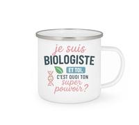 quotedazur - Mug Humour Je Suis Biologiste, Et Toi, Quel Est Ton Super Pouvoir ? - Cadeau Original Pour Tasse À Offrir Aux Passionnés De Biologie