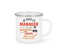 quotedazur - Mug Humour Je Suis Le Manager De Cette Incroyable Team, Merci Pour Ce Cadeau Unique. Parfait Tasse Originale Et