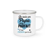 quotedazur - Mug Humour Je Suis Un Papa Very Parfait, C’est Prénom Qui Le Confirme Fièrement - Cadeau Original Pour Papa, Tasse Personnalisée Idéale Pour Toutes Occasions