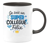quotedazur - Mug Humour Je Suis Un Super Collègue Félix Idéal Cadeau Pour Avec Tasse Personnalisée Unique Et Originale