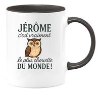 quotedazur - Mug Humour Jérôme C'est Vraiment Le Plus Chouette Du Monde Idée Cadeau Originale Tasse Personnalisée Pour Homme