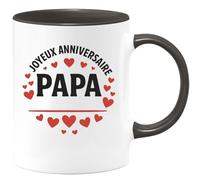quotedazur - Mug Humour Joyeux Anniversaire Papa Paroles D'amour Pour Un Cadeau Spécial Unique Tasse Personnalisée Célébrer Avec Amour