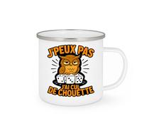 quotedazur - Mug Humour J'peux Pas, J'ai Cul De Chouette Tasse Humoristique Idée Cadeau Originale Pour Femme