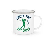 quotedazur - Mug Humour J'peux Pas, J'ai Golf Tee Time Pour Vrai Passionné Idée Cadeau Originale Tasse Humoristique Joueur