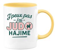 quotedazur - Mug Humour J'peux Pas, J'ai Judo Hajime Tasse Pour Fans De Idée Cadeau Parfaite Original Amateur Idéale Les Passionnés