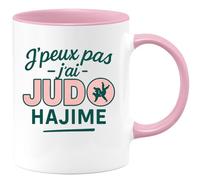 quotedazur - Mug Humour J'peux Pas, J'ai Judo Hajime Tasse Pour Fans De Idée Cadeau Parfaite Original Amateur Idéale Les Passionnés