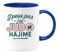 quotedazur - Mug Humour J'peux Pas, J'ai Judo Hajime Tasse Pour Fans De Idée Cadeau Parfaite Original Amateur Idéale Les Passionnés