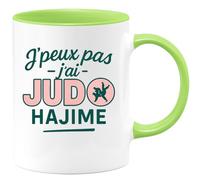quotedazur - Mug Humour J'peux Pas, J'ai Judo Hajime - Tasse Pour Fans De Judo, Idée Cadeau Parfaite - Cadeau Original Pour Amateur De Judo, Tasse Idéale Pour Les Passionnés