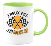 quotedazur - Mug Humour J'peux Pas J'ai Moto Gp - Idée Cadeau Parfaite - Tasse Moto Gp Pour Passionnés