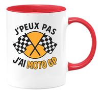 quotedazur - Mug Humour J'peux Pas J'ai Moto Gp - Idée Cadeau Parfaite - Tasse Moto Gp Pour Passionnés
