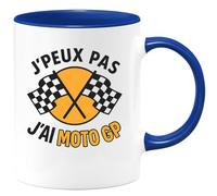 quotedazur - Mug Humour J'peux Pas J'ai Moto Gp - Idée Cadeau Parfaite - Tasse Moto Gp Pour Passionnés