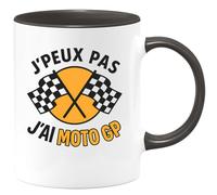 quotedazur - Mug Humour J'peux Pas J'ai Moto Gp - Idée Cadeau Parfaite - Tasse Moto Gp Pour Passionnés