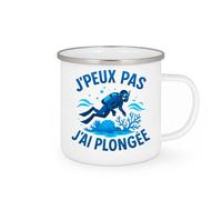 quotedazur - Mug Humour J'peux Pas J'ai Plongée Tasse Pour Passionnée De Idée Cadeau Originale Plongeuse Les Fans Sous-marine