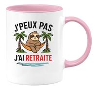 quotedazur - Mug Humour J'peux Pas, J'ai Retraite Détente Assurée Idéal Pour Cadeau Original Tasse Retraités Heureux Et Détendus