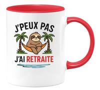 quotedazur - Mug Humour J'peux Pas, J'ai Retraite Détente Assurée Idéal Pour Cadeau Original Tasse Retraités Heureux Et Détendus
