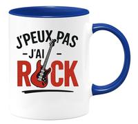 quotedazur - Mug Humour J'peux Pas, J'ai Rock Pour Passionné De Et Musique Idée Cadeau Originale Tasse Fan Amateur