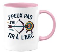 quotedazur - Mug Humour J'peux Pas, J'ai Tir À L'arc Pour Archers Idée Cadeau Amusante Tasse Passionnés