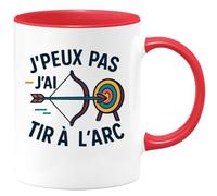 quotedazur - Mug Humour J'peux Pas, J'ai Tir À L'arc Pour Archers Idée Cadeau Amusante Tasse Passionnés