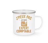 quotedazur - Mug Humour J'peux Pas, Je Suis Expert Comptable Idée Cadeau Originale Tasse Pour Professionnel