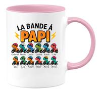 quotedazur - Mug Humour La Bande À Papi Gabriel, Noah, Lucas, Louise, Louis, Léo, Léa, Adam, Rose, Anna Cadeau Original Tasse Personnalisée Pour Grands-Pères Uniques