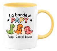 quotedazur - Mug Humour La Bande À Papy Gabriel Et Louise Cadeau Tasse Spécial Original Personnalisée Pour Unique Aimé